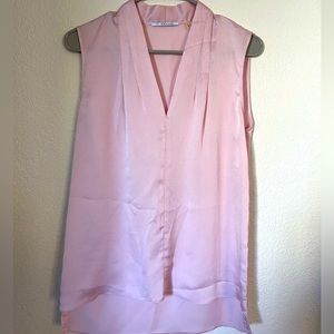 Elie Tahari Satin Blouse